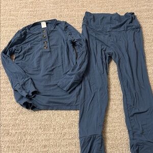 Lou Lou and company matching pajama set